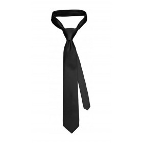 Corbata Satén negra